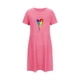 thumbnail image 5 of Camisón corto de mujer, vestido de largo medio con estampado de moda, camisón corto extragrande de mujer, camisón de manga corta con estampado de pecho a la moda, camisón de mujer, 5 of 5