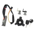 thumbnail image 3 of Kit completo de cilindro de cerradura de vehículo con interruptor de encendido y cerradura de puerta 4162EW de repuesto para Peugeot 206 206CC, 3 of 14