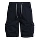 thumbnail image 2 of pstuiky Pantalones cortos para hombre, Pantalones cortos de cintura elástica con cordón y múltiples bolsillos a la moda para hombre Pantalones cortos de golf, 2 of 5
