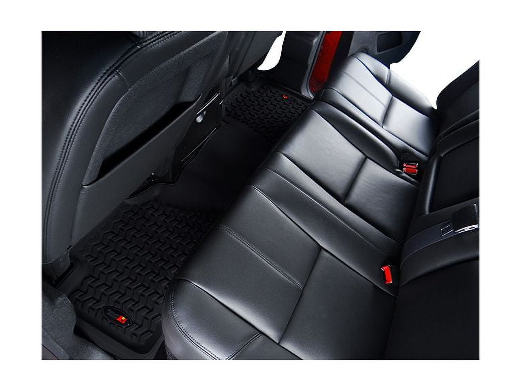 Rugged Ridge by RealTruck Floor Liners Front |82901.04|Compatible with 2014-2020 Chevrolet/GMC Silverado/Sierra 1500 Regular/Extended/Crew Cab; 2015-2020 2500/3500 Regular/Double/Crew Cab/Suburban