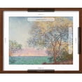 thumbnail image 5 of Art.com Morning at Antibes, 1888 (Oil on Canvas) Giclee Print by Claude Monet, Brown Frame Wall Art, 21" x 17", 5 of 5