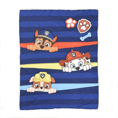 PAW Patrol Toddler Bedding 3-Piece Comforter Sheet Set 52 ...