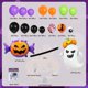 thumbnail image 4 of Kit DBKL con forma de guirnalda con forma de arco y globos de Halloween, 159 unidades, para fiestas, 4 of 6