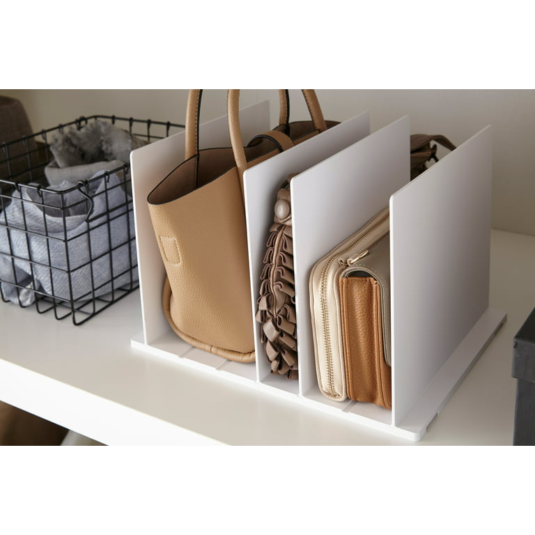 Yamazaki Home Handbag Organizer - Set of 2 - White