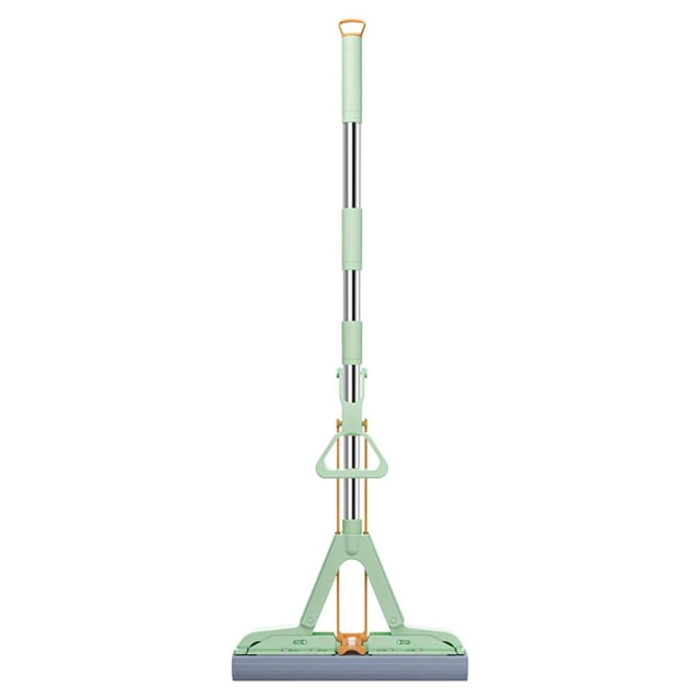 Feltree Vadrouille Éponge Absorbante Pliable avec Brosse Vadrouille à Main