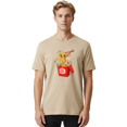 thumbnail image 2 of Bhawy-S-Noodle-Guy Mens Graphic Tee, 100% Cotton, Casual Summer Wear BAA159, 2 of 2