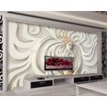 thumbnail image 4 of 3D Wallpaper Sculpture Papel de Parade SKU# WAL0210, 4 of 10