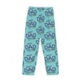 thumbnail image 5 of Xecao Best Dad Ever Men's Straight Lounge Pajama Pants: The Ultimate in Comfortable Sleepwear, 5 of 9