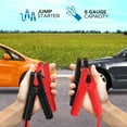 thumbnail image 3 of Xtreme Jumper Cables for Car, 12-Foot 8-Guage Heavy Duty Jumper Cables to Jump Star Dead Batteries in Cars Trucks & SUVs, Automotive Booster, Cold & Warm Weather Compatible, Tangle-Free Vinyl Coating, 3 of 7