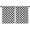 Black and White, variant on Blackout Kids Curtains,Black and White Checkered Childrens Insulated Curtains Set Of 2,Bedroom Essentials,Toddler Room Decor 42"x54"(106x137cm)