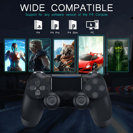 P4 Controller for P 4 / Pro/Slim & PC,Black