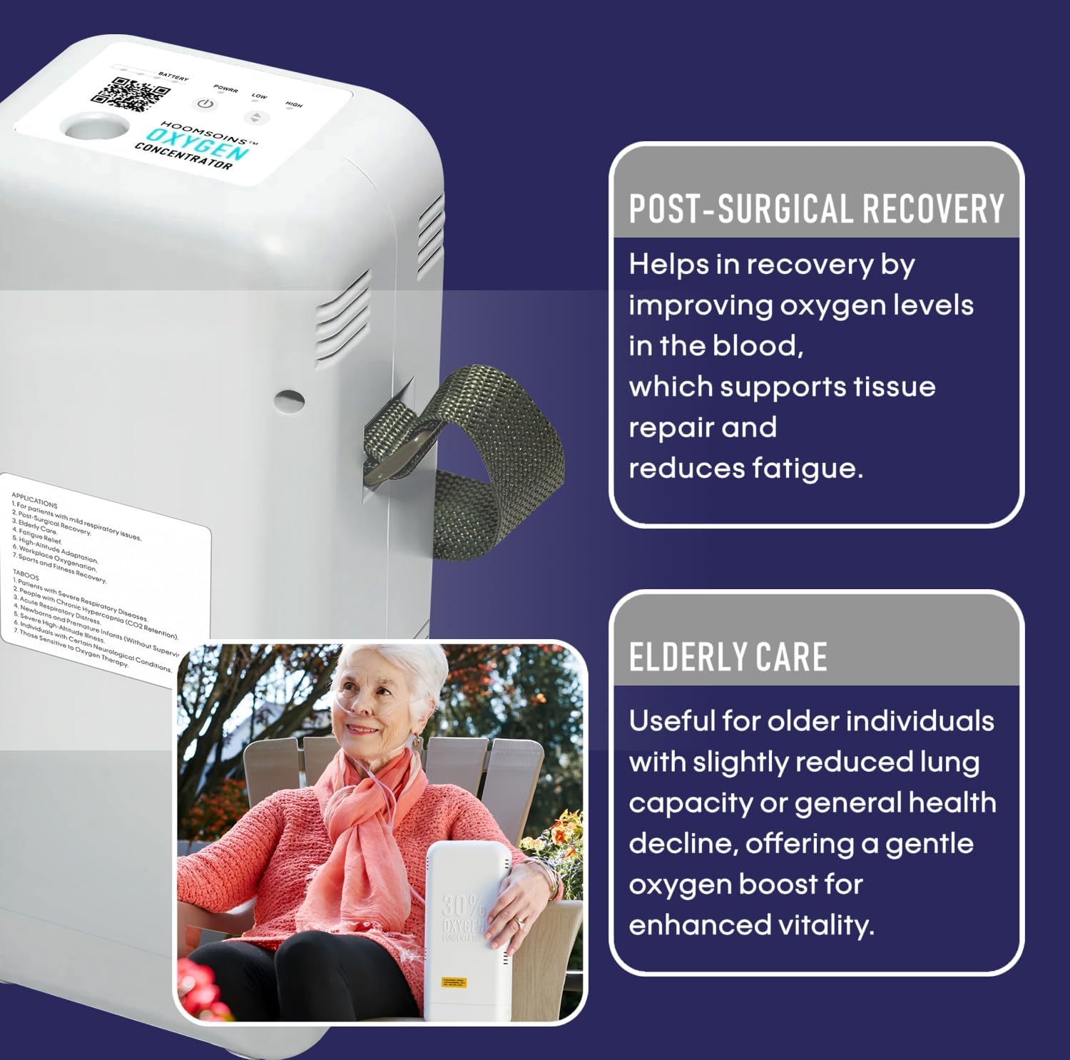 Oxygen Generator (ROG),Portable Oxygen  Tube Concentrator Machine