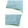 thumbnail image 6 of Hwmodou Women's Denim Vest Womens Denim Tube Top Zipper Back Strapless Bandeau Jean Crop Top Oversized Denim Vest, 6 of 9