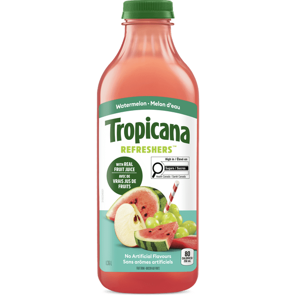 Tropicana Watermelon Fruit Beverage, 1.36L