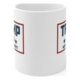 thumbnail image 2 of Gulf Coast Online Trump 2024 Mug, 11oz Ceramic White Coffee Tea Cup, 2 of 4
