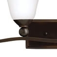 thumbnail image 5 of 4 Light Bathroom Vanity in Transitional Style 35.75 inches Wide By 8.75 inches High-Olde Bronze Finish-Clear Seedy Glass Color Bailey Street Home, 5 of 6