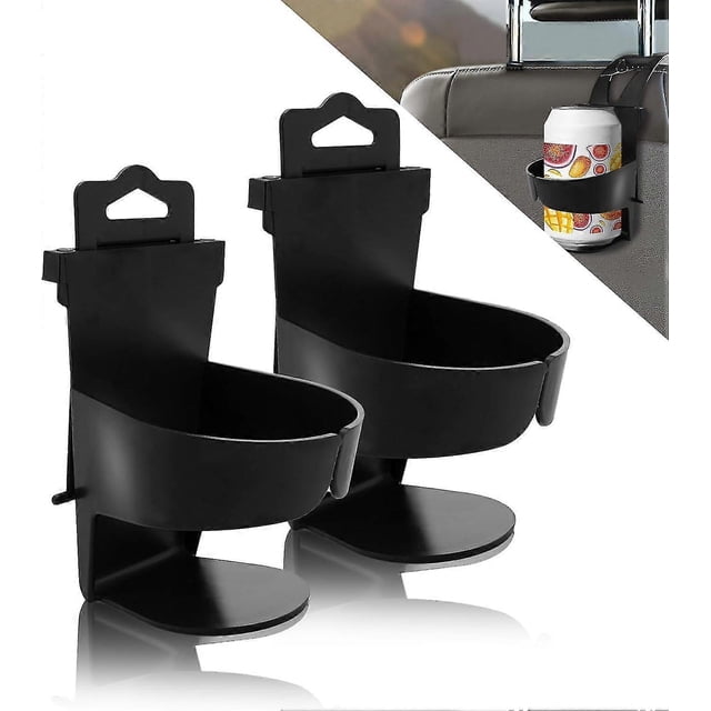 2pcs Car Cup Holder, Car Door And Window Cup Holder For Soda Cans, Water Bottles, Coffee Cup, Cup Holder For Car Backseat
