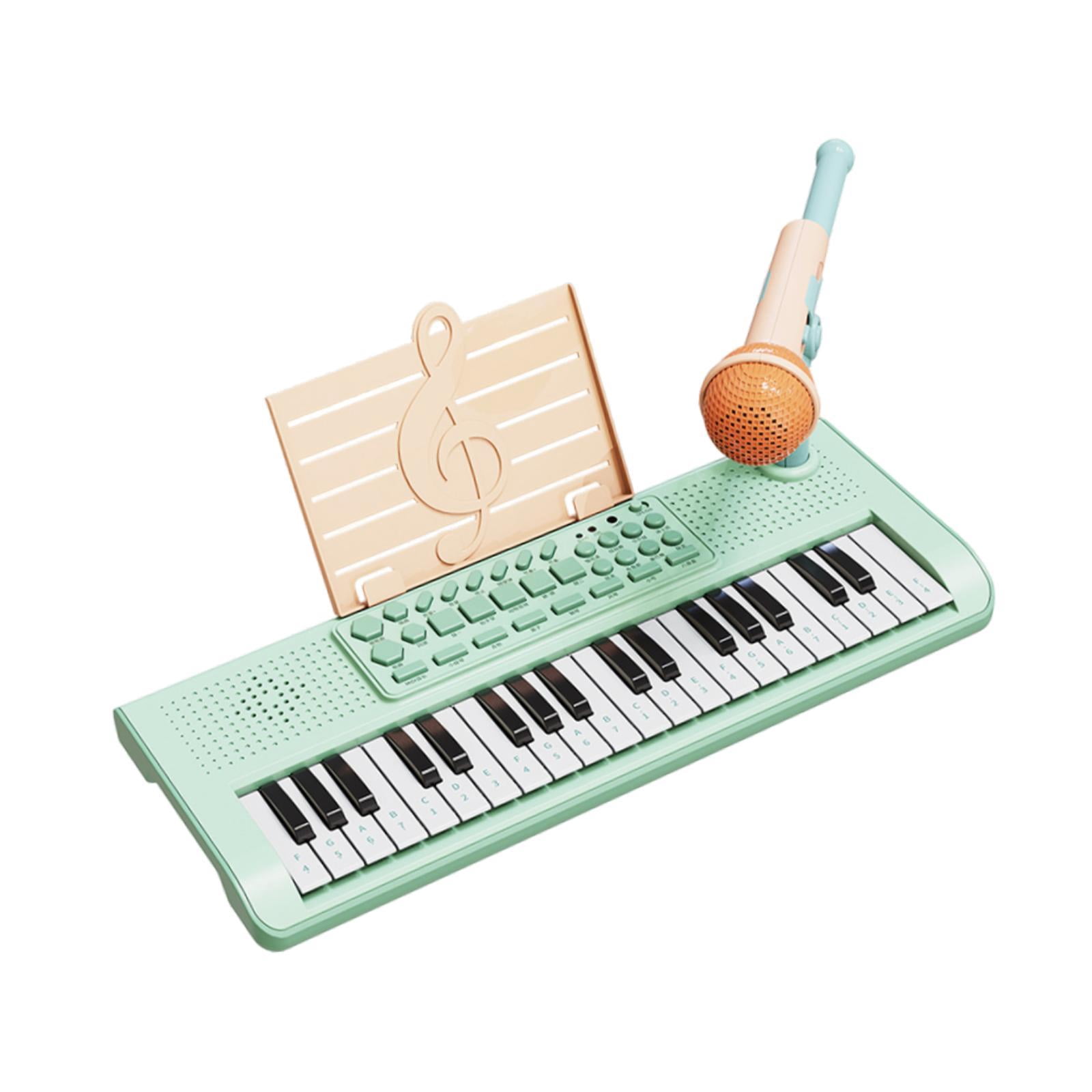 Music Keyboard Piano Educational Instrument Portable Piano Keyboard Learning USB Powered for Home