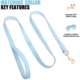 thumbnail image 6 of HQREA Soft Leather Dog Collar and Leash Set, Heavy Duty Dog Collars for Medium Dogs, 6 of 6