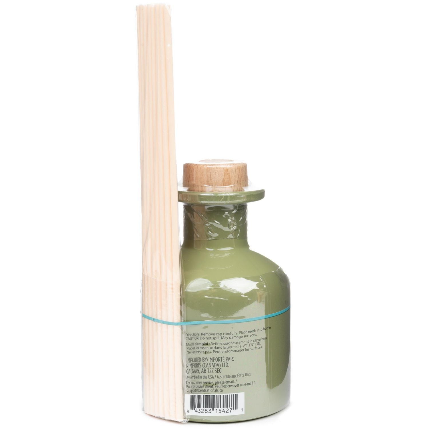Diffuseur de roseaux ScentSationals - Eucalyptus & Sel Marin AGE: 15+