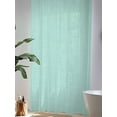 thumbnail image 4 of Sheer Curtains 96 Inches Long, Linen Mint Green Semi Sheer Curtains Light Filtering Window Treatment, Modern Minimalist Pure Solid Color Privacy Voile Drapes for Living Room Bedroom 52x96 Inch, 4 of 7