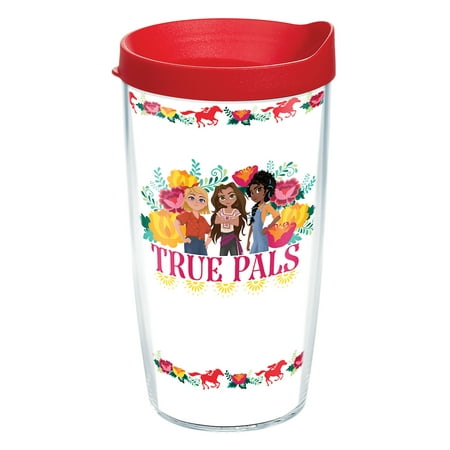 

Tervis Universal DreamWorks Spirit Untamed - True Pals Made in USA Double Walled Insulated Tumbler Travel Cup Keeps Drinks Cold & Hot 16oz Clear
