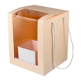 thumbnail image 5 of CIMAXIC Wedding 1pc Portable Wedding Flower Box Store Decorative Transparent Folding Flower Box,7.87"X7.87"X9.84", 5 of 5