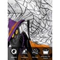 thumbnail image 7 of Halloween Cloth Napkins Set of 8 Reusable Dinner Napkins, Fall Ghost Pumpkin Black Spiderwebs Cat Cocktail Napkin Washable Table Napkins for Wedding/Holiday Party/Baby Shower 20"x20", 7 of 7
