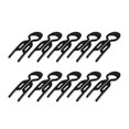 thumbnail image 1 of 10 PCS French Hair Pin,U-Shaped Wavy Hair Clip French Twist Hair Pin For Women,50% Offer, 1 of 5