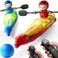 thumbnail image 1 of Pack de 2 kayaks RC Boats SYMA de doble casco para niños de 8 a 12 años con mando a distancia, 1 of 9
