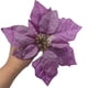 thumbnail image 5 of 12 piezas de 7,8 "árbol de Pascua de Navidad, flores decorativas de seda, adornos para árbol de Navidad, flores de Navidad, flores falsas de Pascua, árbol de Navidad D, 5 of 5