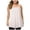 White, variant on Puntoco Womens Plus Size Tops,Chiffon Sleeveless Vest Camis Solid Tank Tops