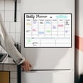 thumbnail image 4 of Graflsoa Reusable Magnetic Calendar Board for Fridge - A3 Erasable Weekly/Monthly Planner with Blank Space, Perfect for Home, Office, and Personal Organization, 4 of 6