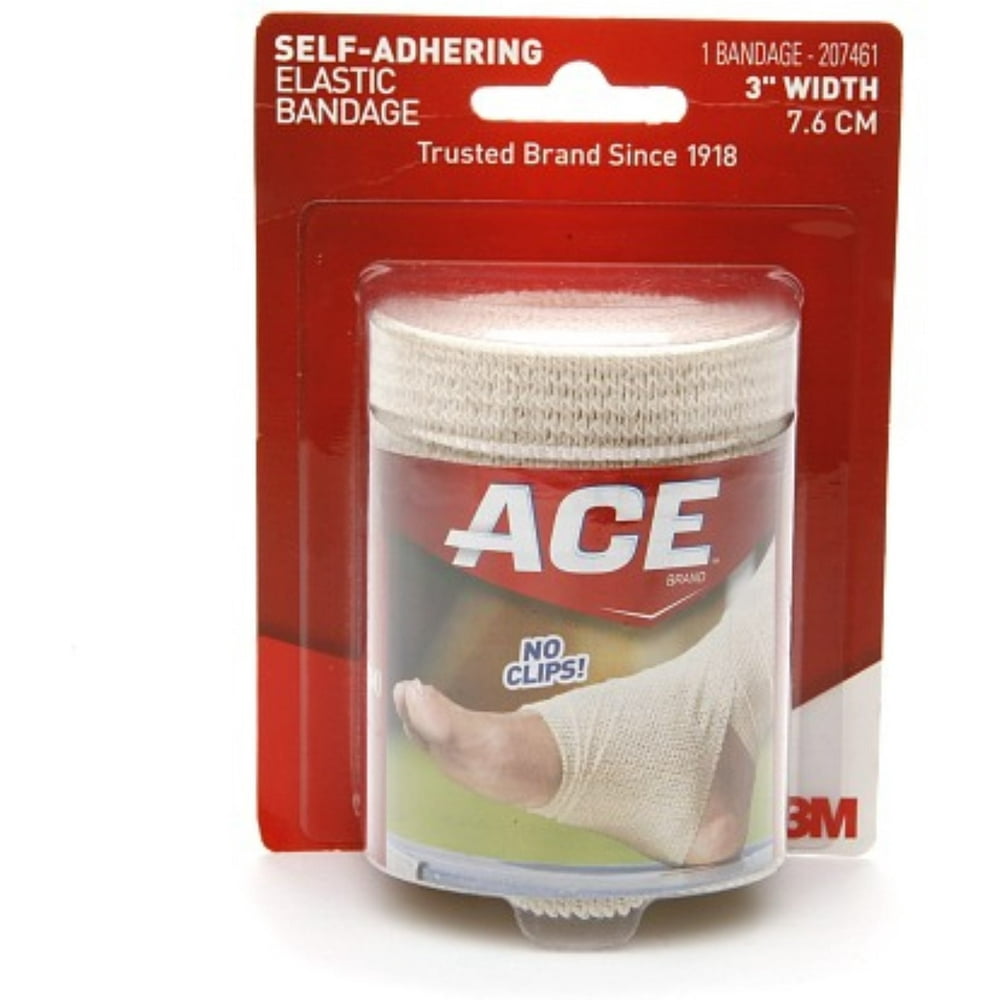 ACE SelfAdhering Bandage 3 Inches 1 Each (Pack of 3)