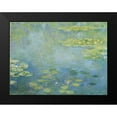 thumbnail image 2 of Monet, Claude 24x19 Black Modern Framed Museum Art Print Titled - Waterlilies, 2 of 5