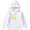 AB1164 White, variant on Tisuna Kids Girls Hoodies Child Stylish Ice Cream Print Hoodie With Kangaroo Pocket Teen And Youth Daily Party Long Sleeve Tops Clothes Size 3-4 Years