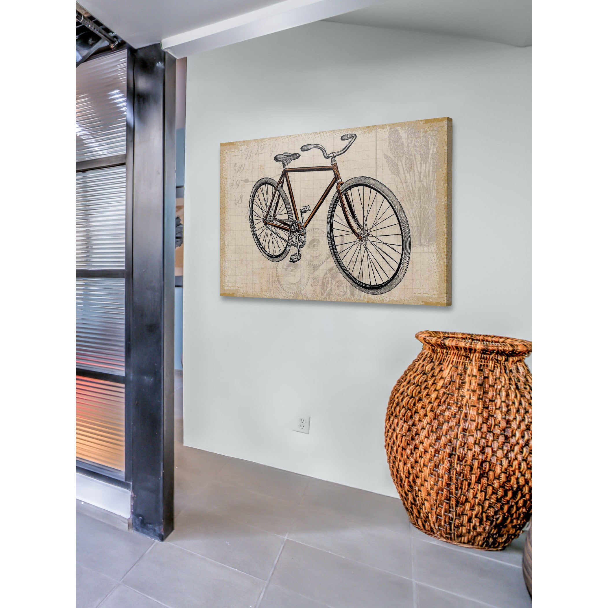 Marmont Hill "Red Bike" Painting Print on Canvas