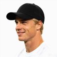 thumbnail image 4 of HCNTES Quick Dry Baseball Cap Mesh Snapback Hat Sun and Rain Protection Golf Ball Cap for Men Women Black, 4 of 5