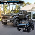 thumbnail image 3 of Ford Bronco Raptor 24V Ride on Toys, 2 Seater Ride on Cars with Remote Control, Bluetooth Music, Spring Suspension, Battery Powered Electric Car for Kids Ages 3-8, Blue, 3 of 7