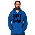 thumbnail image 4 of Best Dad Ever Cool Fathers Day Gift Hoodie Hooded Sweatshirt Men Brisco Brands X, 4 of 6