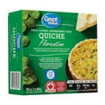 thumbnail image 3 of Great Value Quiche Florentine, 3 of 3