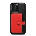 thumbnail image 5 of for iPhone 15 Pro Wallet Case with ID Card Holder [RFID Blocking] Premium PU Leather Kickstand Magnetic Clasp Shockproof Back Flip Credit Card Slots Phone Case For iPhone 15 Pro,Red, 5 of 13