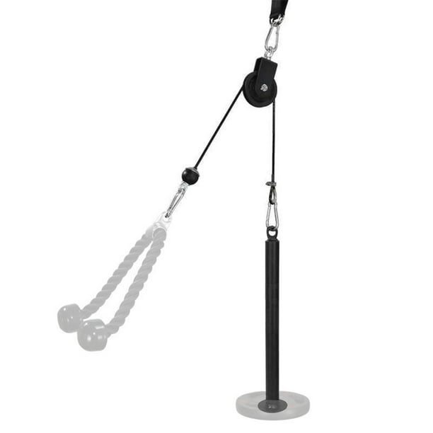 De Fijación De La Máquina De Cable De Polea, Polea De Rotación De 360 grados Desmontable Para El Estado Físico, Equipo De Entrenamiento De Gimnasio En Casa