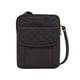 thumbnail image 1 of Travelon Anti-theft Signature Quilted Slim Pouch Bag, Black, 1 of 9