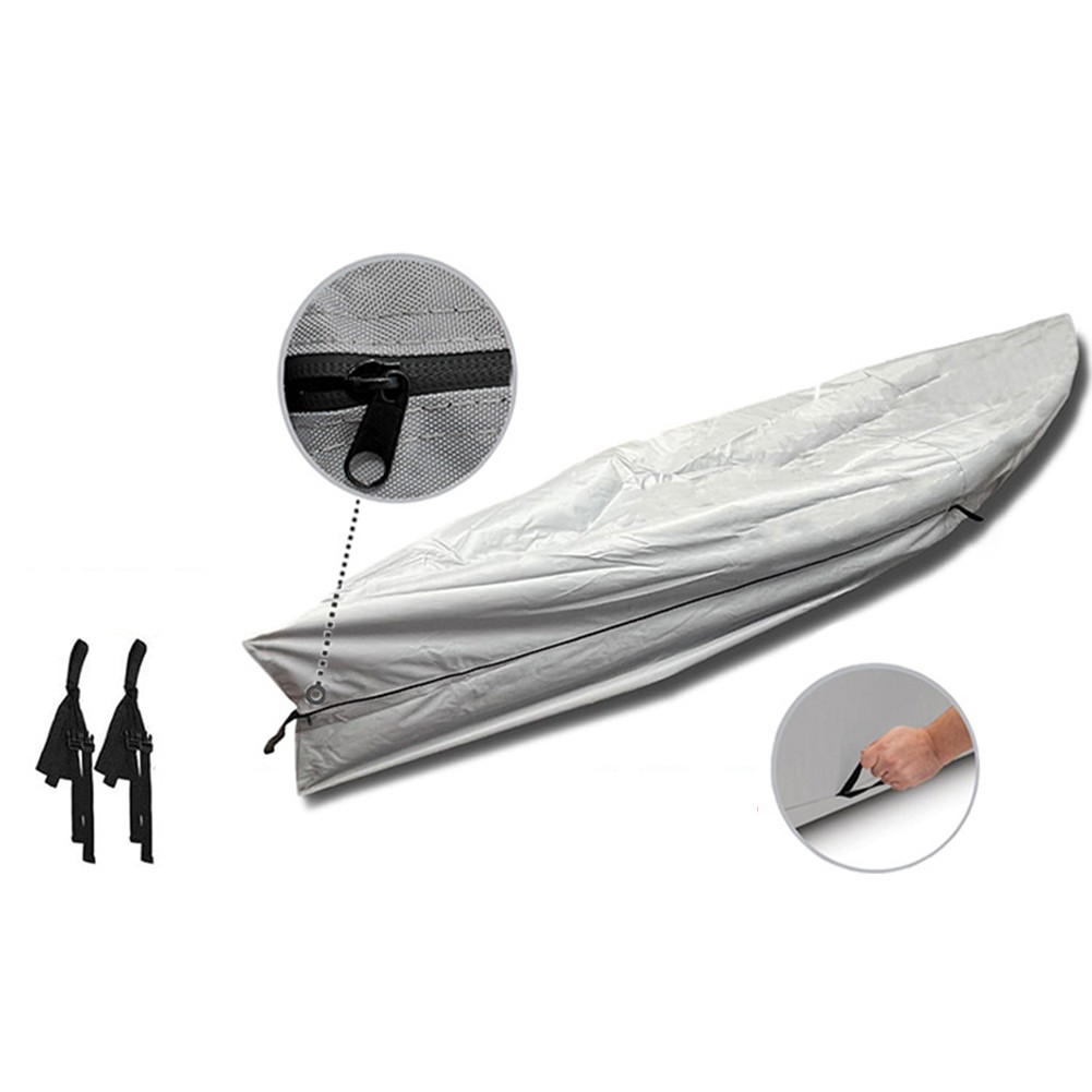 Heavy Duty Kayak Storage Cover With Waterproof Zip And Uv Resistant Material 18Ft