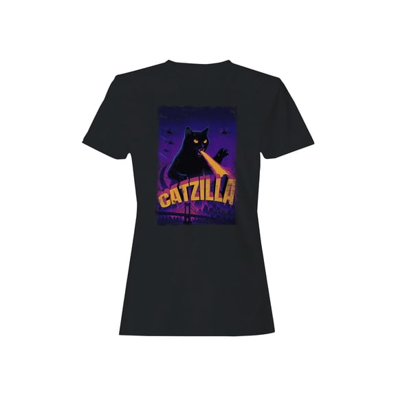 Catzilla: Feline City Mayhem Women's T-shirt