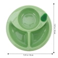 thumbnail image 2 of POINTERTECK 1Pc Baby Suction Bowl Insulation Bowl Infant Feeding Bowl Divided Dinner Plate, 2 of 6