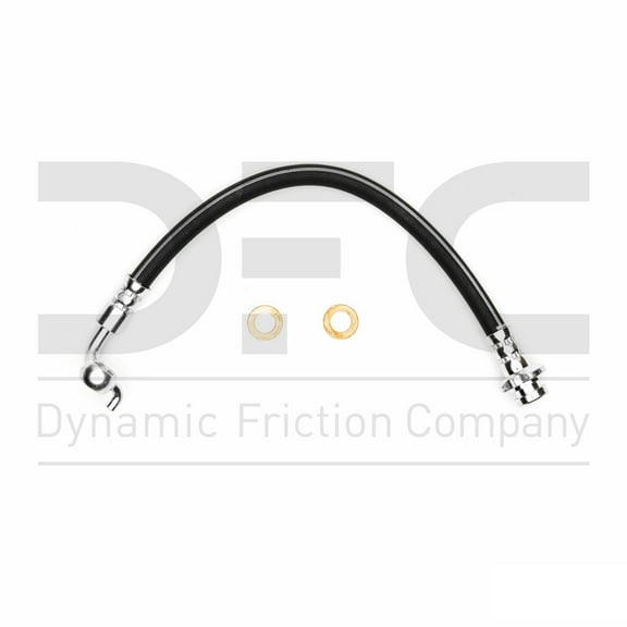 Rear Right Dynamic Friction Company Brake Line Hose 350-68058 For 2003-2007 INFINITI G35, 2003-2008 Nissan 350Z