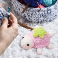 thumbnail image 3 of Tahtuvzn Home Decor Clearance! Turtle Hand Woven Yarn Crochet Small Turtle Figurine Mini Ornament Birthday Gift with High-end Feel, Gifts for Family, 3 of 5