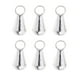 thumbnail image 1 of 6x Charm de de gota de extremo de plata DIY extender cadena de joyería de extremo en apariencia de lágrima, 1 of 9